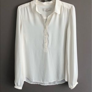 LOFT Ivory Blouse
